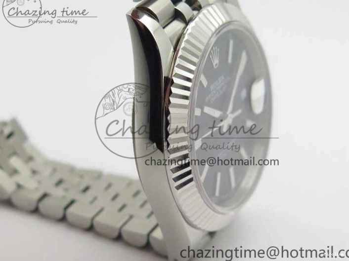 MiroTime 0218 SmartChoice DateJust II 40mm BP Maker Best Edition Black Dial On New Version Jubilee Bracelet A 3538